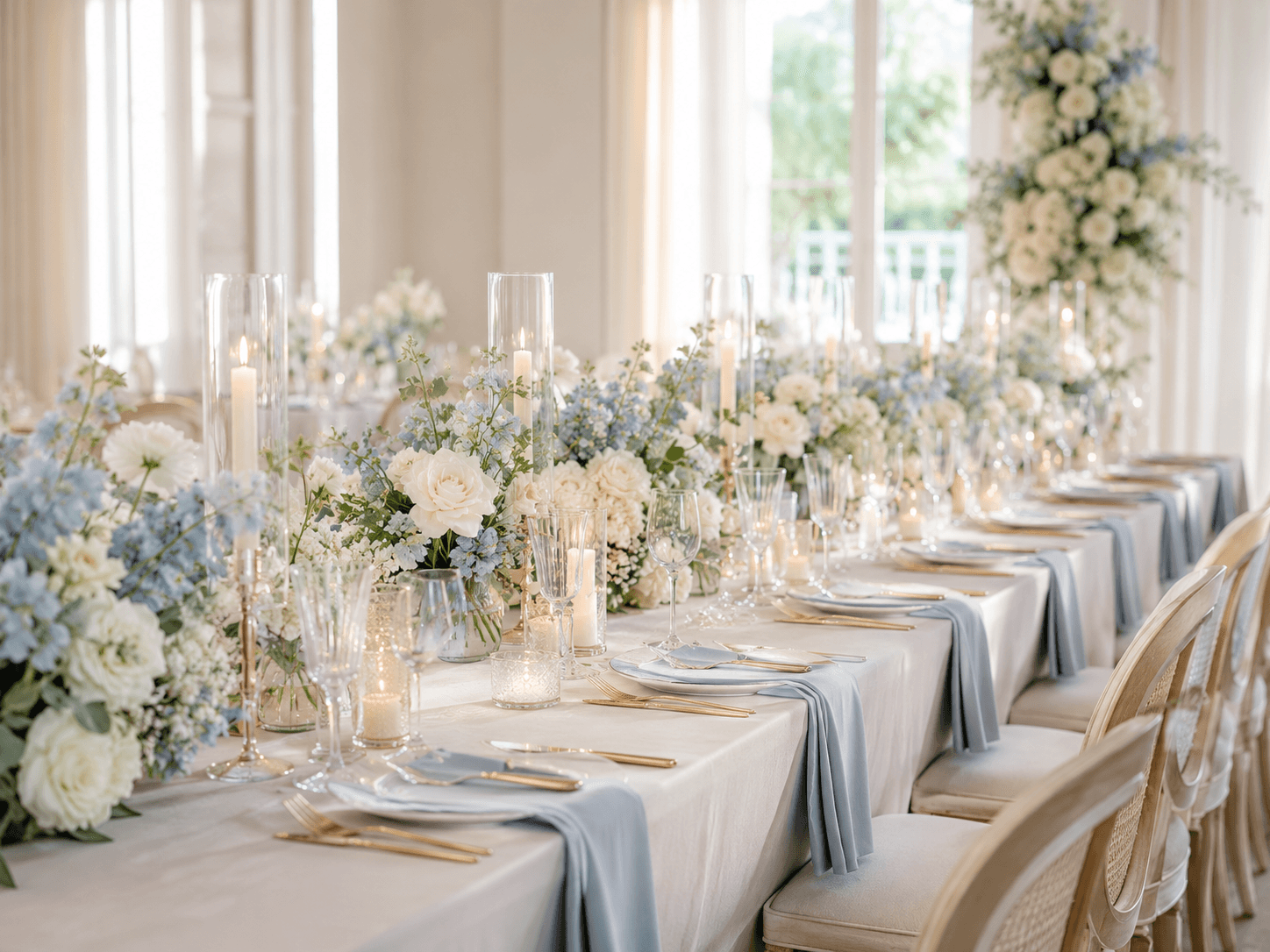 Wedding supplier preparing for an event
